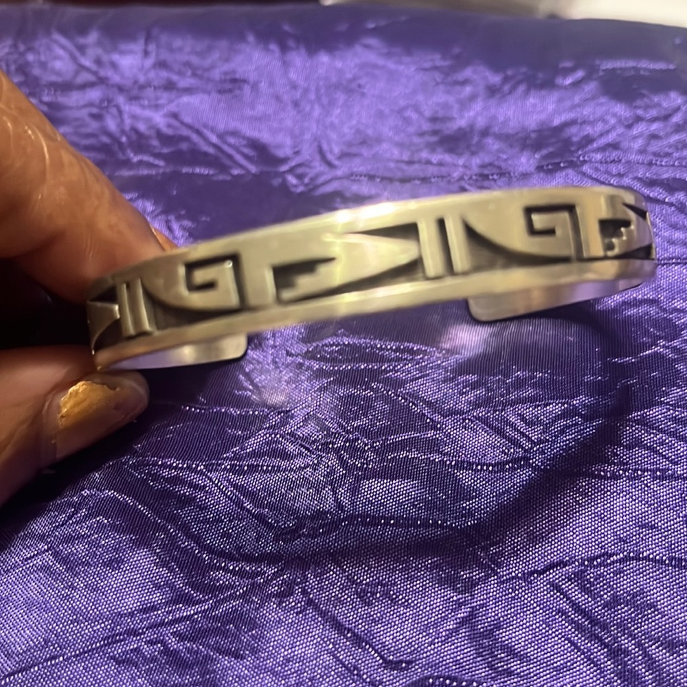 vintage Lawrence saufkie  Hopi s s bracelet